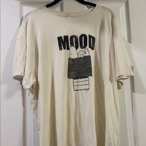 Maurices Cream Mood Graphic Tee